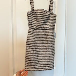 Aqua Tweed Dress Women’s XS